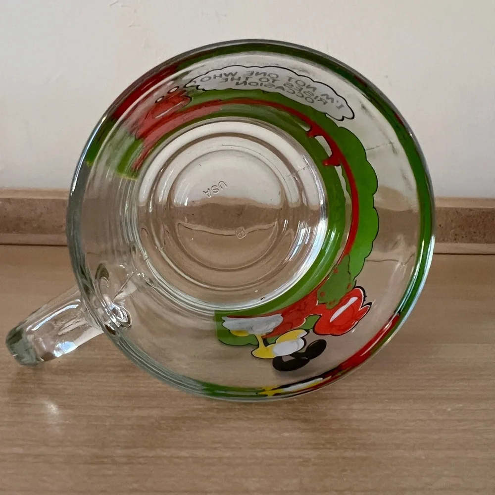 Vintage Garfield Odie McDonalds Glass Mug Cup Jim Davis 1970'S, 1980'S Comic